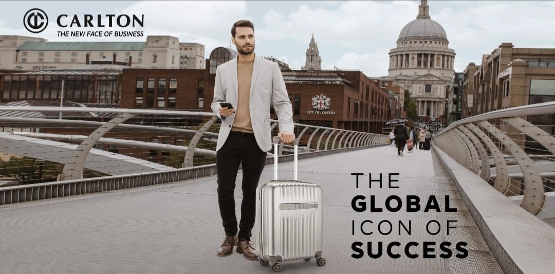 Carlton — the global icon of success, business trolley luggage