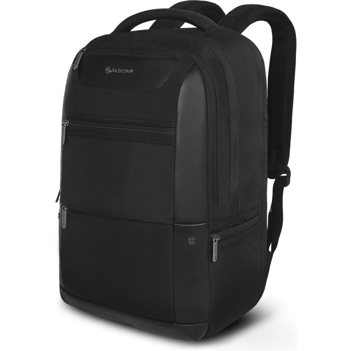 Black laptop backpack, a tech-integrated travel trend for 2026
