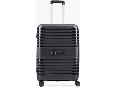 Carlton Harbour Plus hard-shell suitcase in black, large size