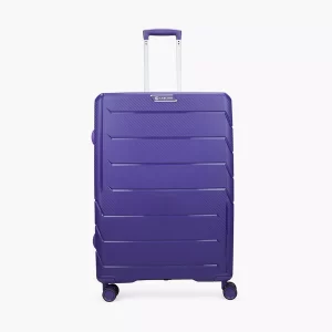 Carlton Chroma Active hard-shell suitcase in purple, medium size