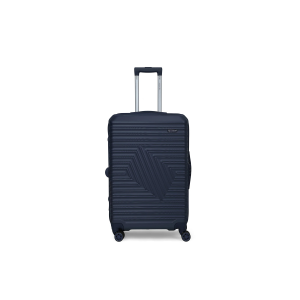 Carlton Cross Line hard-shell suitcase in blue, medium size