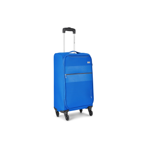 VIP Hilite soft trolley suitcase in blue, medium size