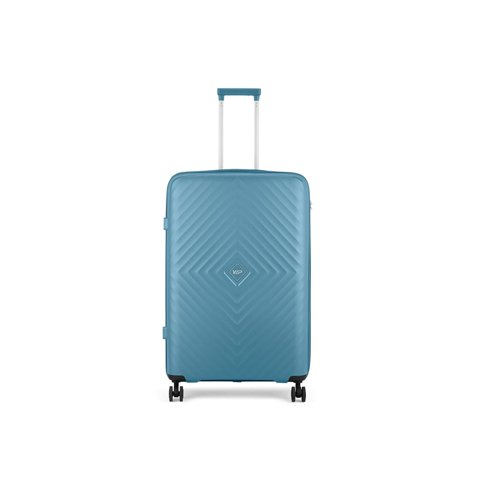 VIP Quad hard-shell suitcase in teal blue, medium size