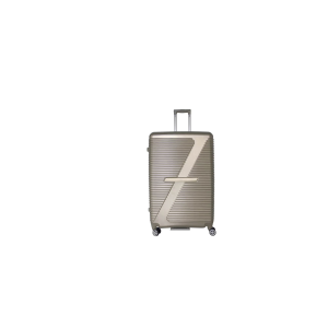 VIP Z Plus hard-shell suitcase in champagne, small cabin size