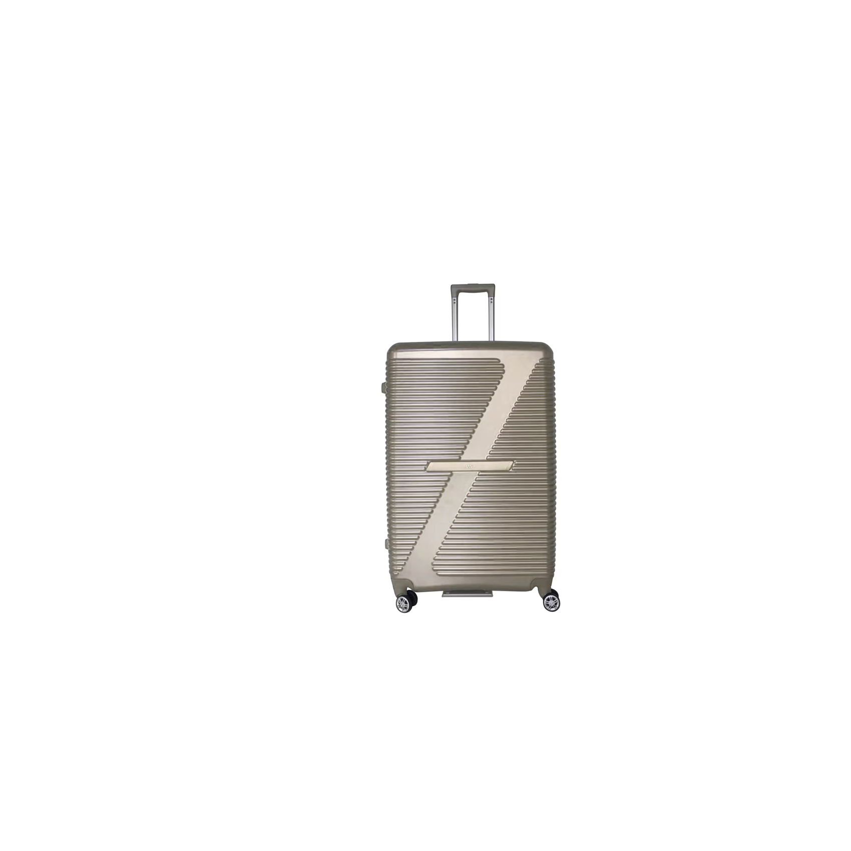 VIP Z Plus hard-shell suitcase in champagne, small cabin size