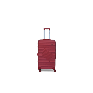 Carlton Cross Line hard-shell suitcase in maroon, small cabin size