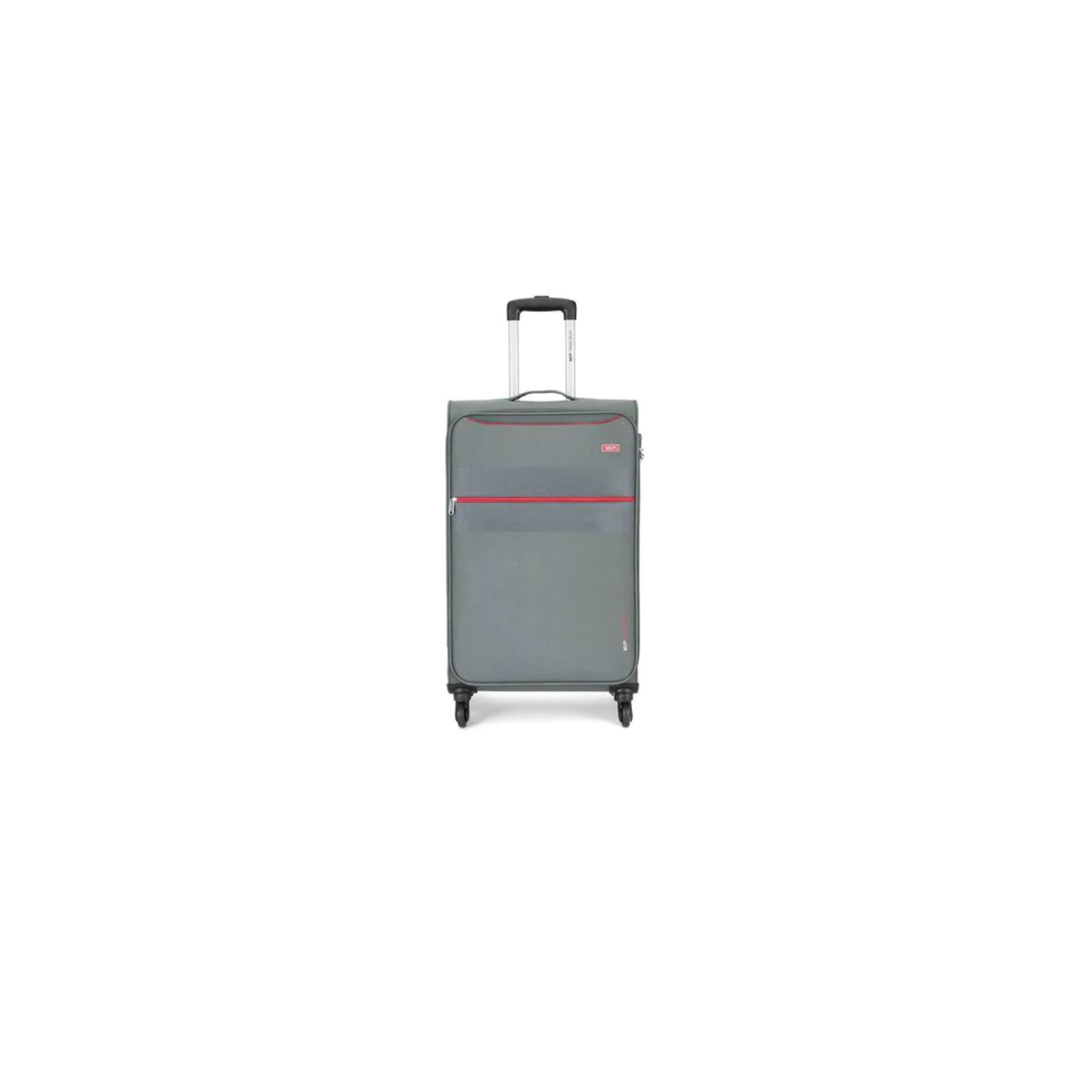 VIP Hilite soft trolley suitcase in grey, small cabin size