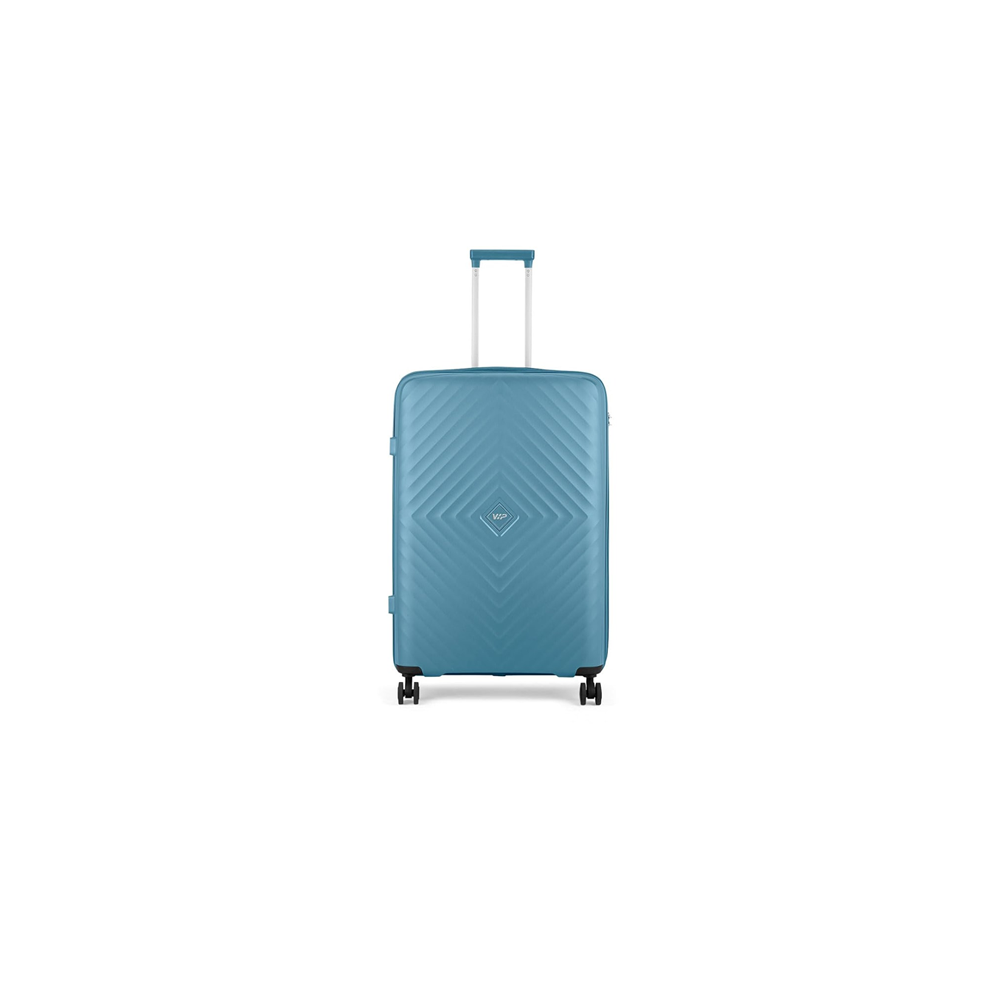 VIP Quad hard-shell suitcase in teal blue, small cabin size
