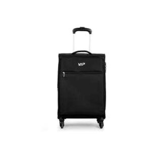 VIP Tivoli soft trolley suitcase in black, small cabin size