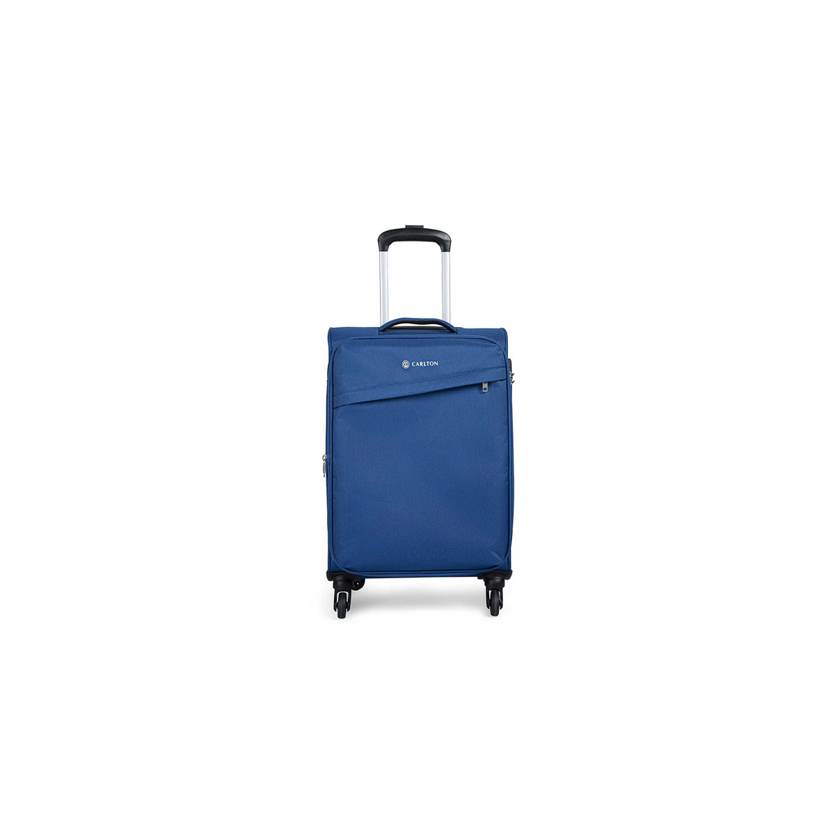 Carlton Lord soft trolley suitcase in blue, small cabin size