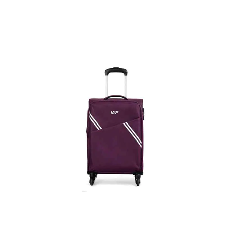 VIP Verona soft trolley suitcase in purple, small cabin size