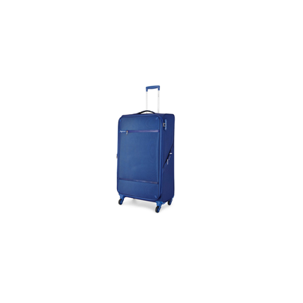 Carlton Amberlite soft trolley suitcase in blue, small cabin size