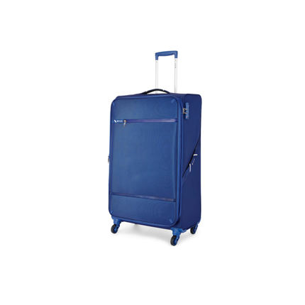 Carlton Amberlite soft trolley suitcase in blue, medium size