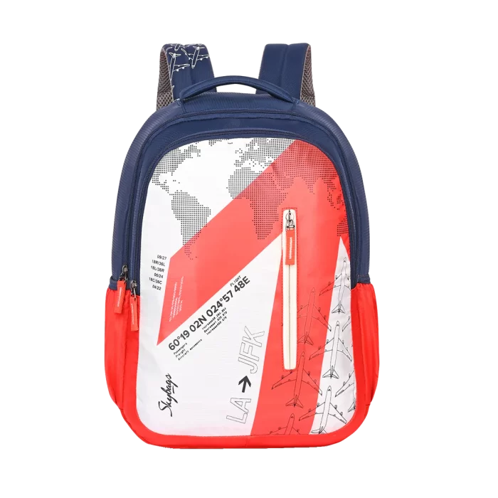 Skybags Atlas 01 school backpack in orange