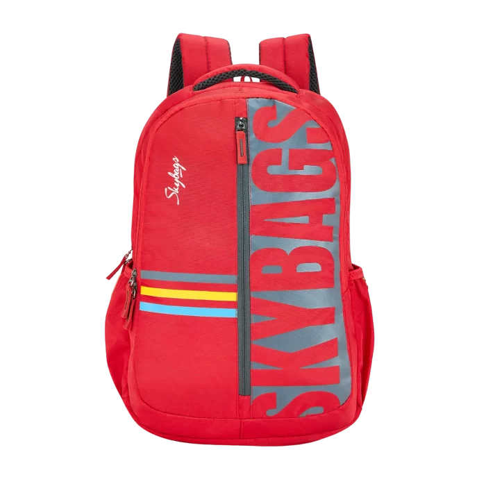 Skybags Graf 27L backpack in red