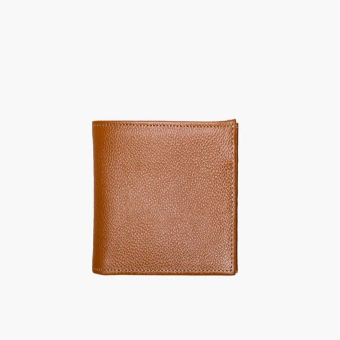 Ancona II wallet in dark tan