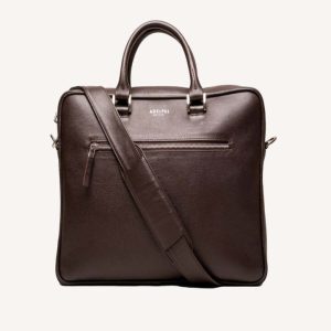 15-inch laptop bag in brown