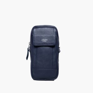 Crossbody phone bag in navy