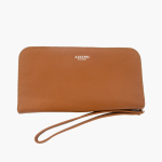 Travel wallet with zip beaded