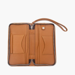 Travel wallet with zip beaded - Image 2