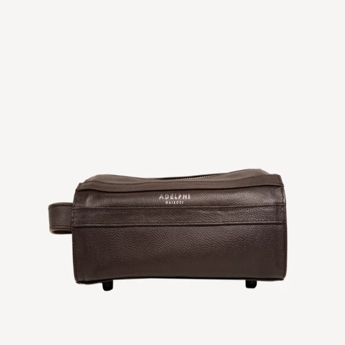 Gents' toiletry bag in black