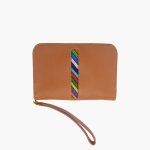 Travel wallet with zip beaded - Image 5