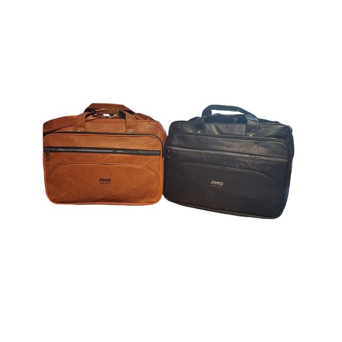 Affordable Risen Jeep laptop bags in brown and black