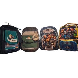 Affordable boys' school backpacks with cartoon prints
