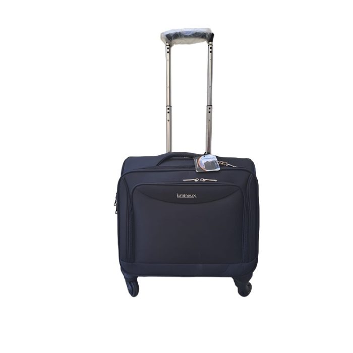 Affordable pilot trolley case in black