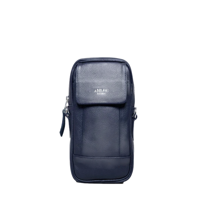 Navy crossbody phone bag