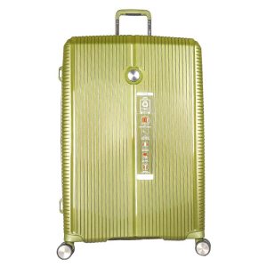 Verage 8-wheel hard-shell trolley suitcase in lichen green