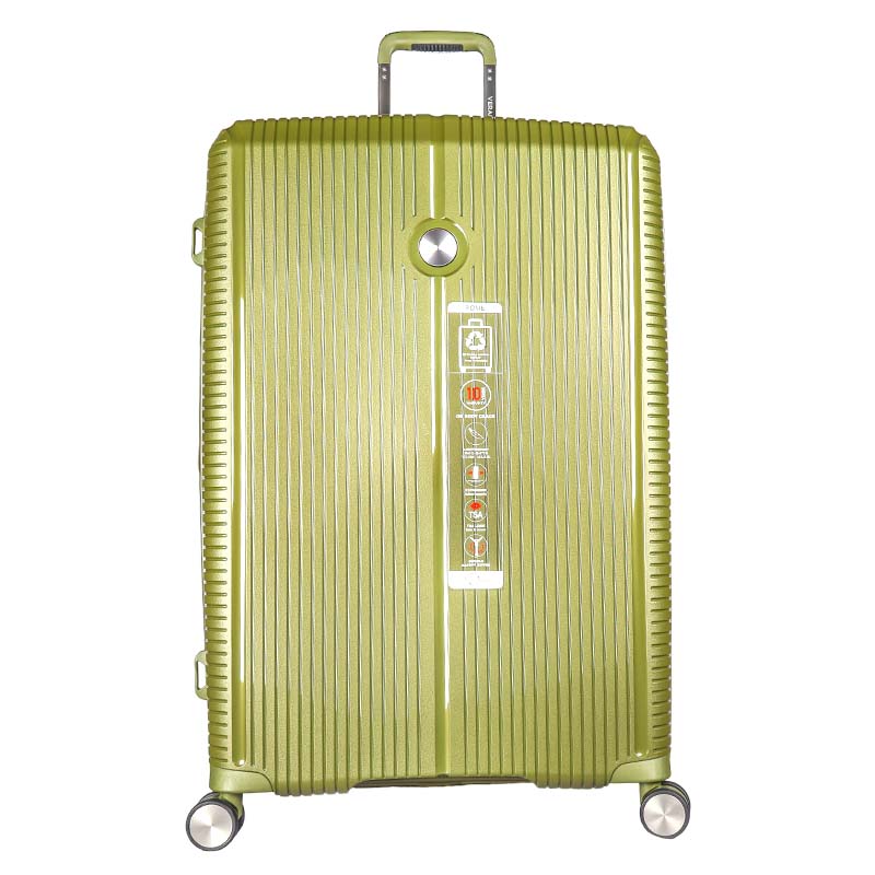Verage 8-wheel hard-shell trolley suitcase in lichen green