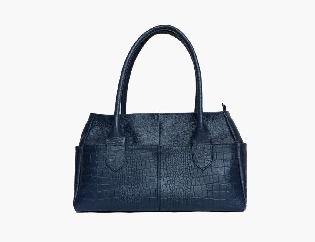 Adelphi Bellisimo Combination in Navy Croco, photo 3
