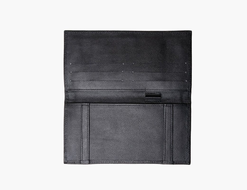 Adelphi Cheque Book Holder Beaded in Black, photo 2