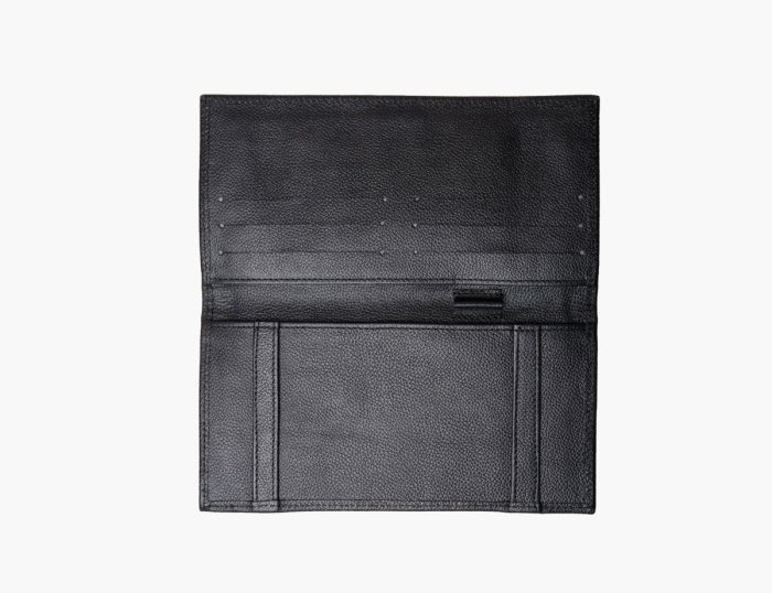 Adelphi Cheque Book Holder Beaded in Black, photo 2
