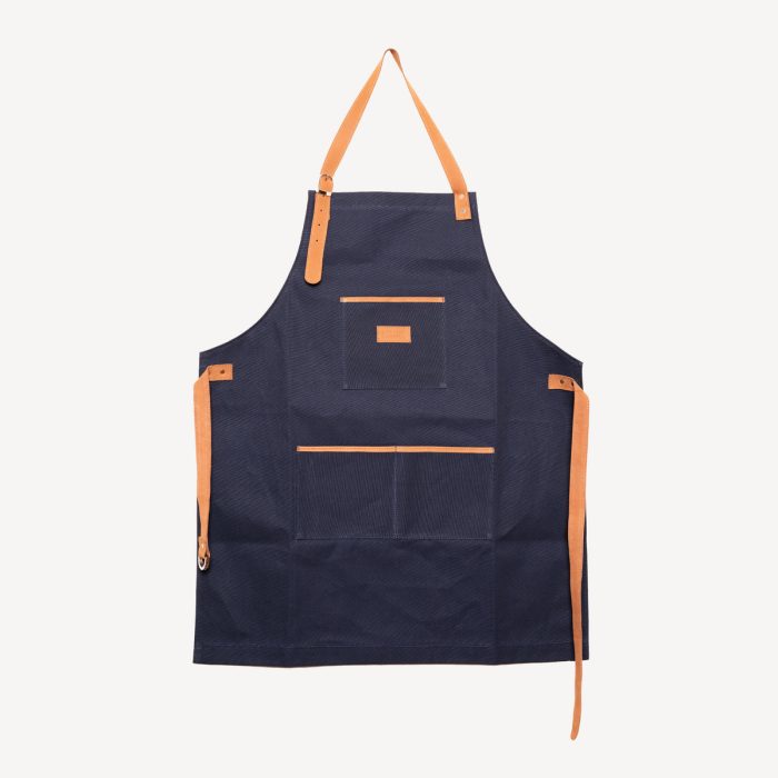 Adelphi Trim Apron in Navy