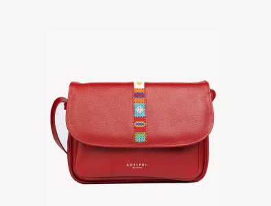 Adelphi Multi Pocket Beaded in Red, photo 4