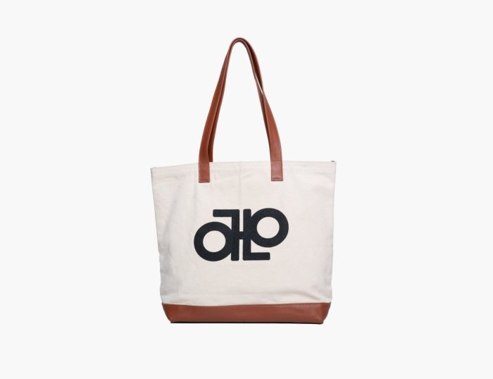 Adelphi Phi Tote in Tan