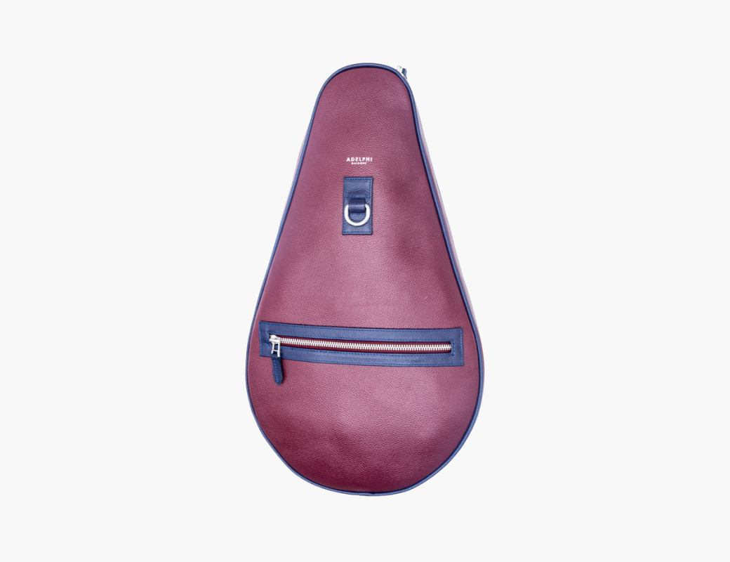 Adelphi Racquet Sling Bag in Burgundy, photo 3