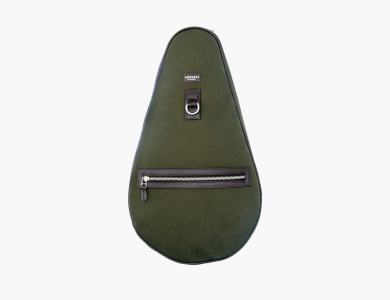 Adelphi Racquet Sling Bag Canvas in Khaki Green