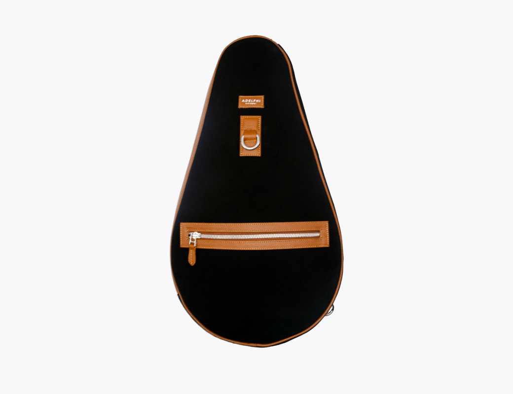 Adelphi Racquet Sling Bag Canvas in Black, photo 5